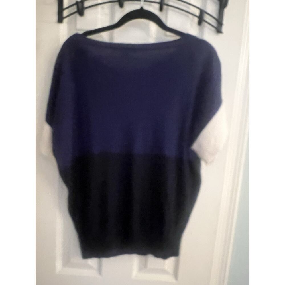 Max Mara Color Block Cashmere Sweater Large - Picture 3 of 3